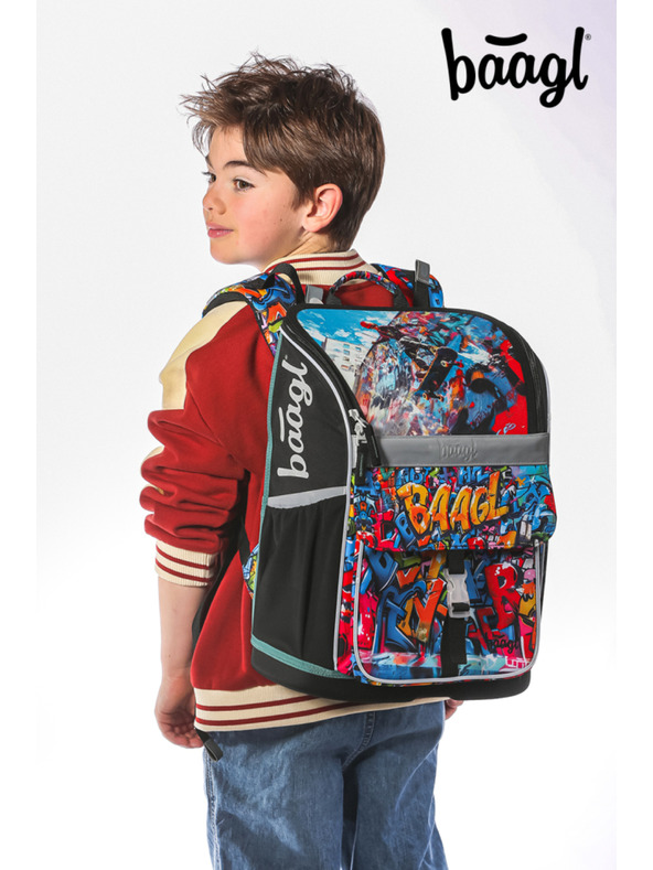 BAAGL  BAAGL SET 3 Zippy Skatepark: aktovka, penál, sáček