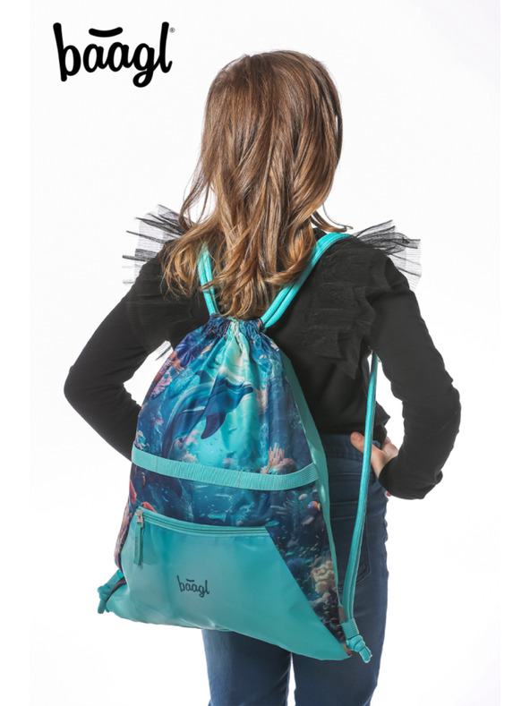 BAAGL  BAAGL Sáček s kapsou Delfín