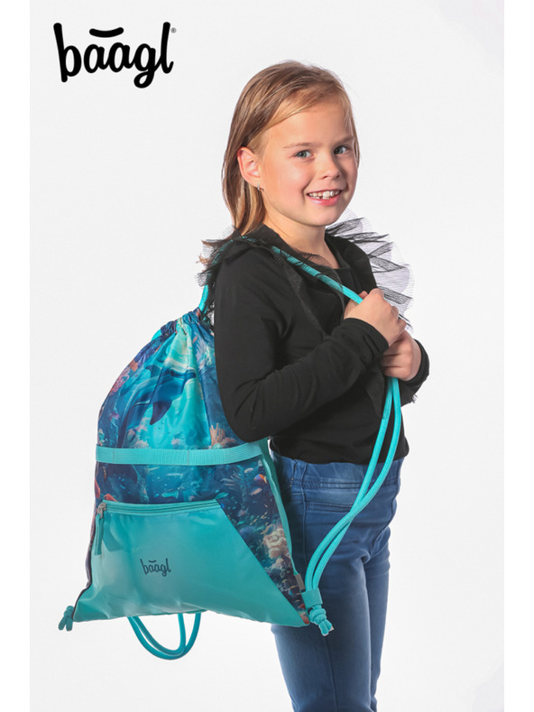BAAGL  BAAGL Sáček s kapsou Delfín