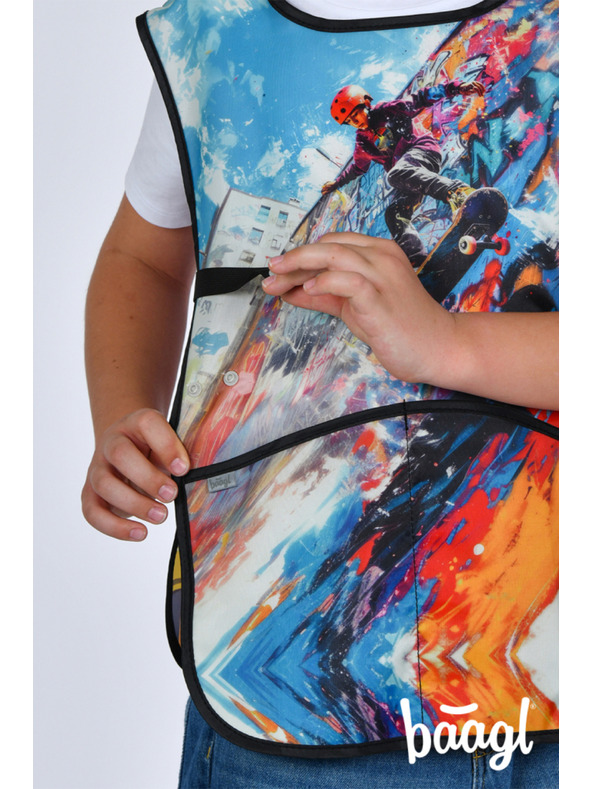 BAAGL  BAAGL Dětská zástěra Skatepark