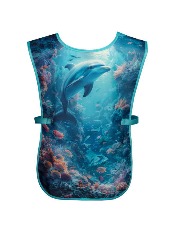 BAAGL  BAAGL Dětská zástěra Delfín