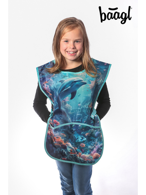 BAAGL  BAAGL Dětská zástěra Delfín