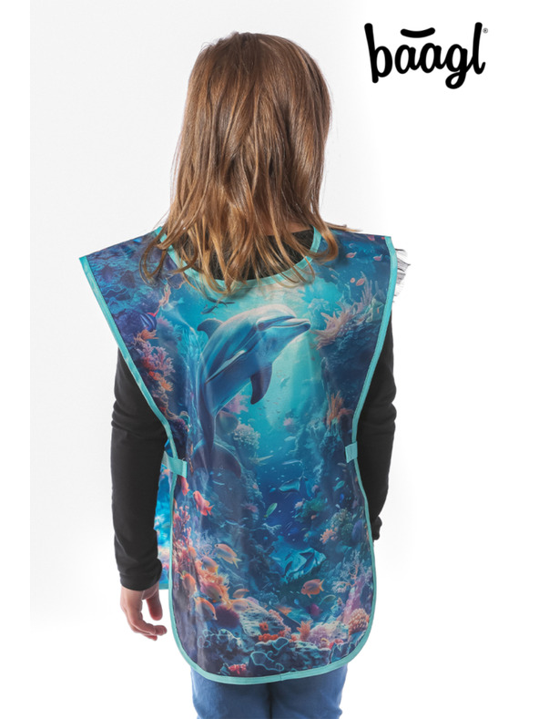 BAAGL  BAAGL Dětská zástěra Delfín