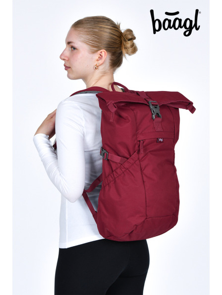 BAAGL  BAAGL Batoh Roll Burgundy GRS