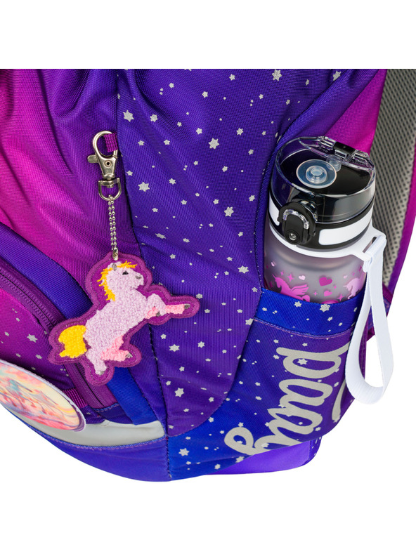 BAAGL  BAAGL Školní batoh Airy Koně srdce