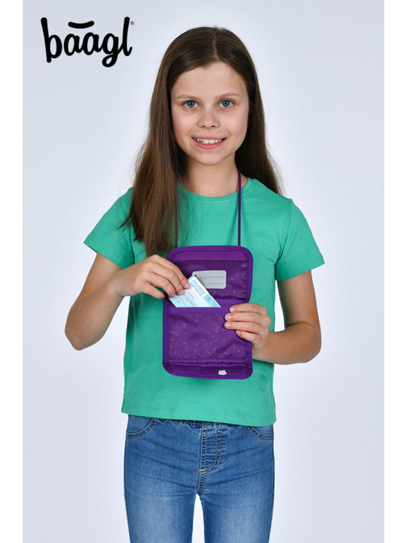 BAAGL  BAAGL Peněženka na krk Srdce