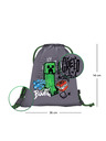 BAAGL  BAAGL SET 3 Skate Minecraft TNT: Batoh, Etue, Sáček
