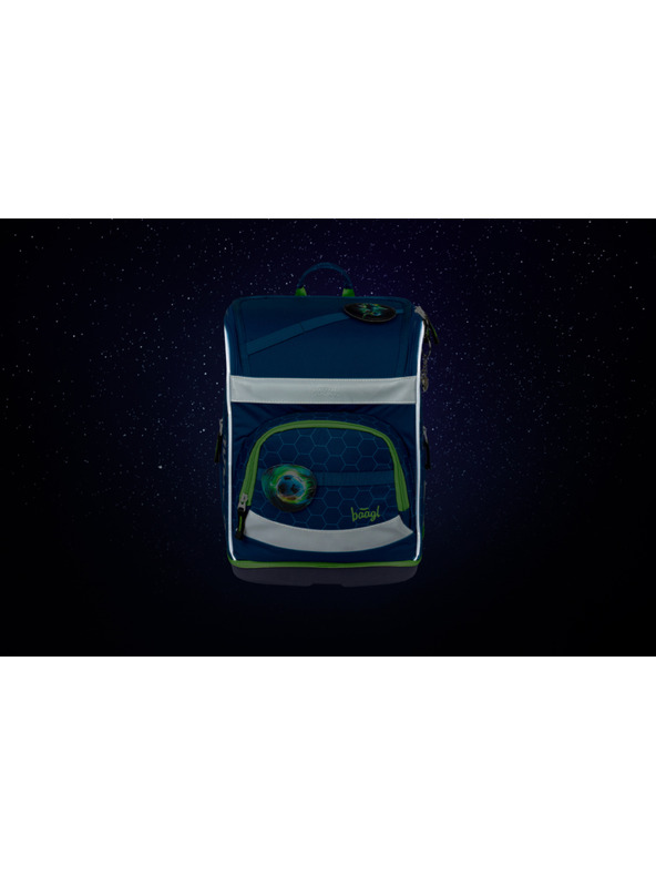 BAAGL  BAAGL Školní aktovka Zippy plus Fotbalový míč