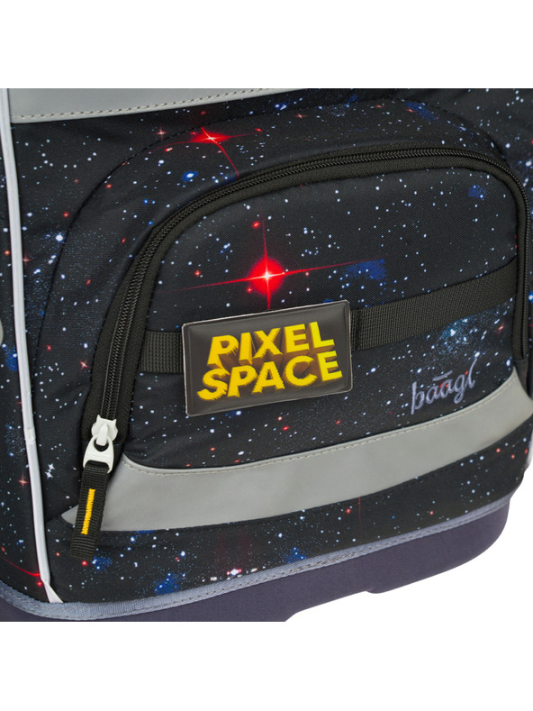 BAAGL  BAAGL Školní aktovka Zippy plus Pixel Space