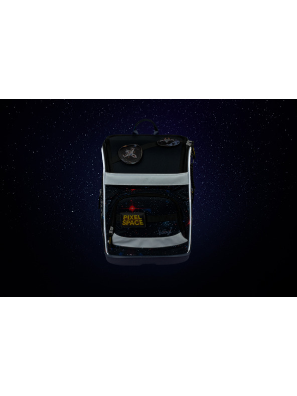 BAAGL  BAAGL Školní aktovka Zippy plus Pixel Space