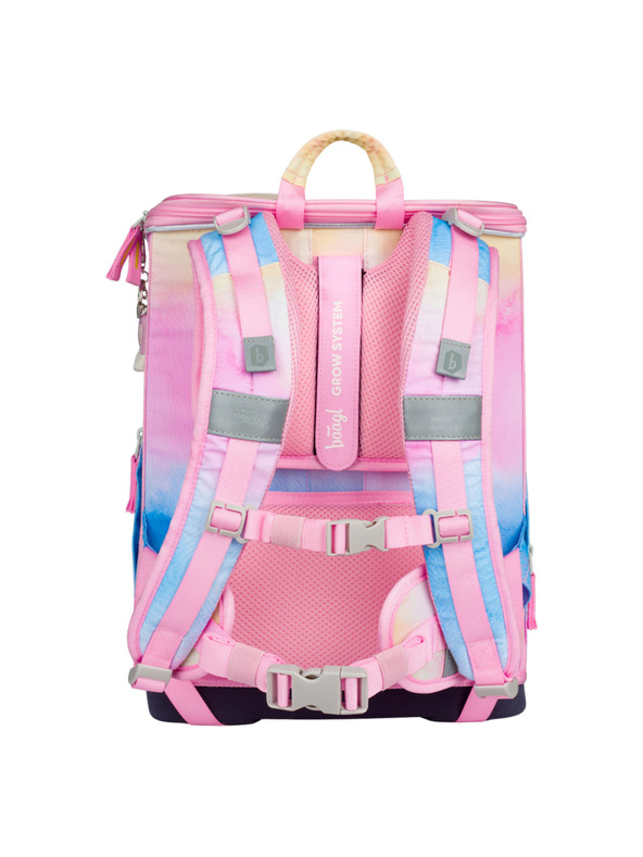 BAAGL  BAAGL SET 3 Zippy plus Rainbow Unicorn: aktovka, penál, sáček