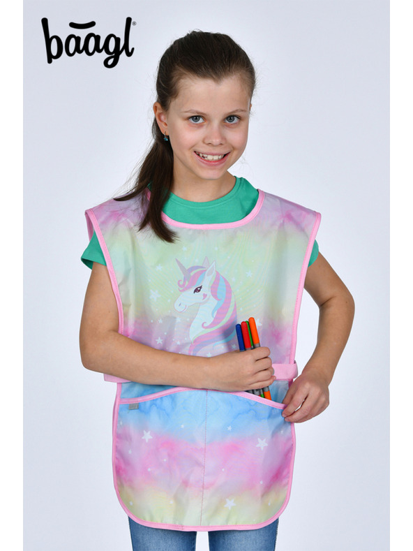 BAAGL  BAAGL Dětská zástěra Rainbow Unicorn