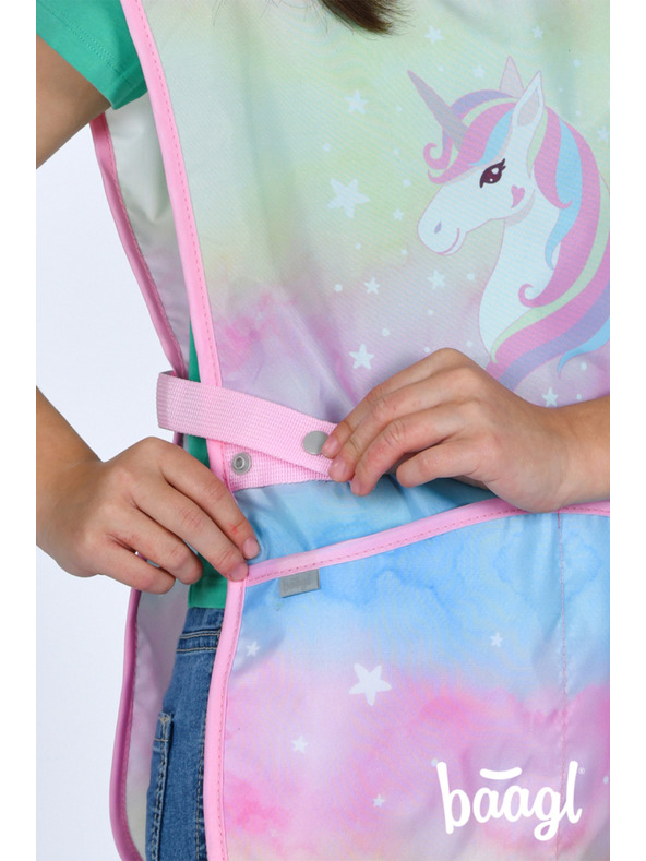 BAAGL  BAAGL Dětská zástěra Rainbow Unicorn