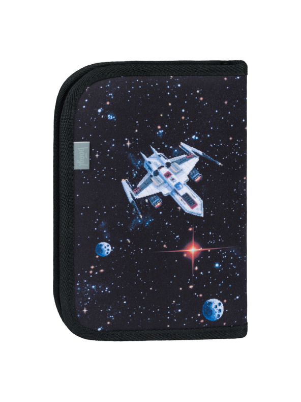 BAAGL  BAAGL Školní penál jednopatrový Pixel Space