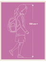 BAAGL  BAAGL SET 3 Core Lavender: batoh, penál, sáček