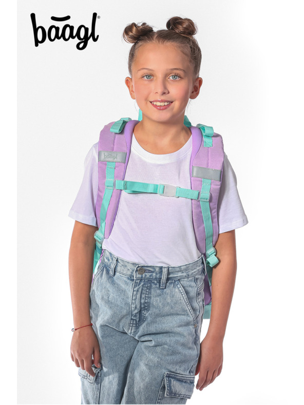BAAGL  BAAGL Školní batoh Cubic Sweet