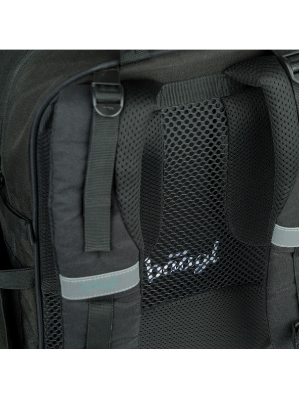 BAAGL  BAAGL Školní batoh Cubic Uni Černá