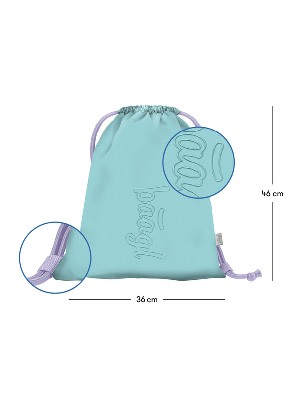 BAAGL  BAAGL SET 3 Cubic Sweet: batoh, penál, sáček