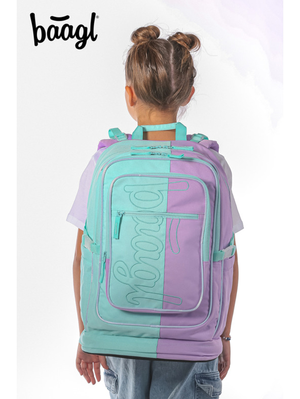 BAAGL  BAAGL SET 3 Cubic Sweet: batoh, penál, sáček