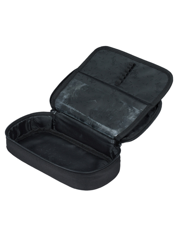 BAAGL  BAAGL SET 3 Cubic Uni černá: batoh, penál, sáček