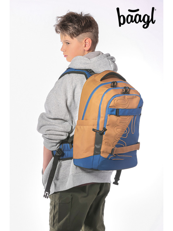 BAAGL  BAAGL Školní batoh Skate max Duo