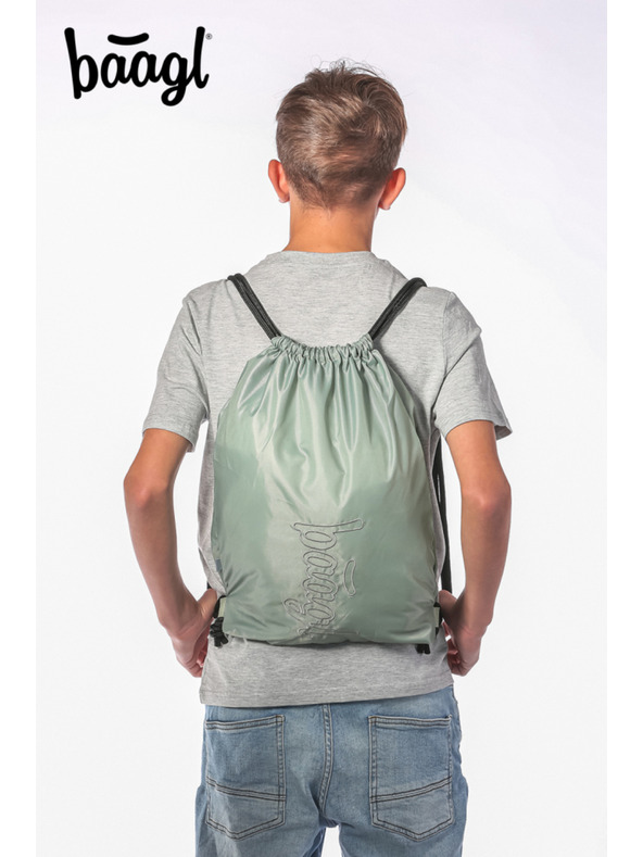 BAAGL  BAAGL SET 3 Skate max Mentol: batoh, penál, sáček