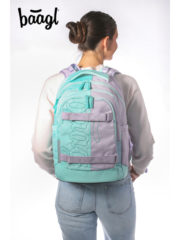 BAAGL  BAAGL SET 3 Skate max Sweet: batoh, penál, sáček