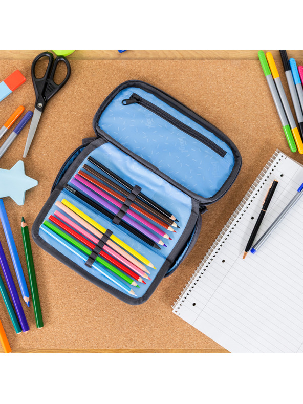 BAAGL  BAAGL Školní penál etue Skate Logo Mix