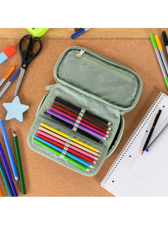 BAAGL  BAAGL Školní penál etue Skate Mentol