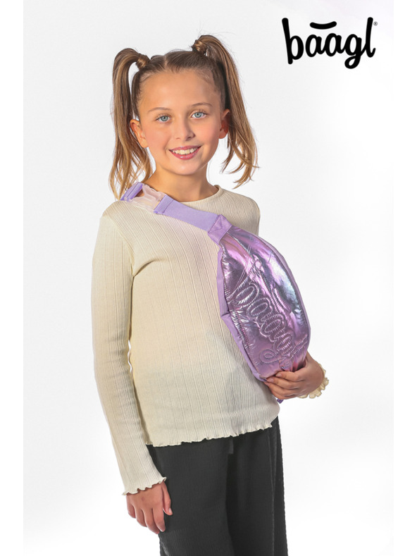 BAAGL  BAAGL Ledvinka Snap Lavender