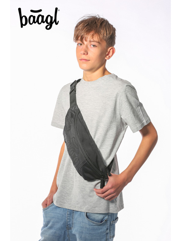 BAAGL  BAAGL Ledvinka Snap Uni černá