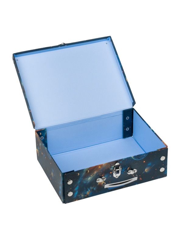 BAAGL  BAAGL Skládací školní kufřík Vesmír s kováním