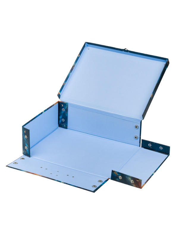 BAAGL  BAAGL Skládací školní kufřík Vesmír s kováním