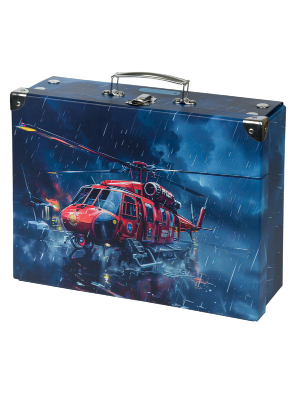 BAAGL  BAAGL Skládací školní kufřík Záchranáři s kováním