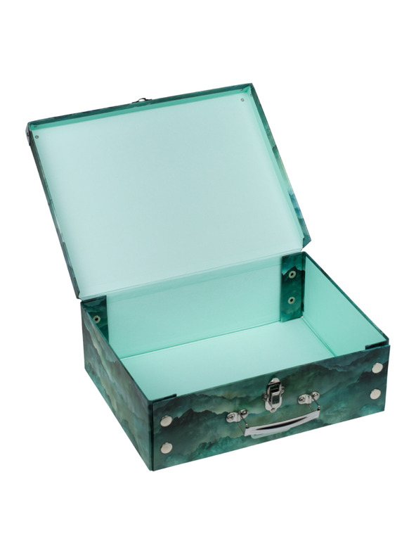 BAAGL  BAAGL Skládací školní kufřík Dino s kováním