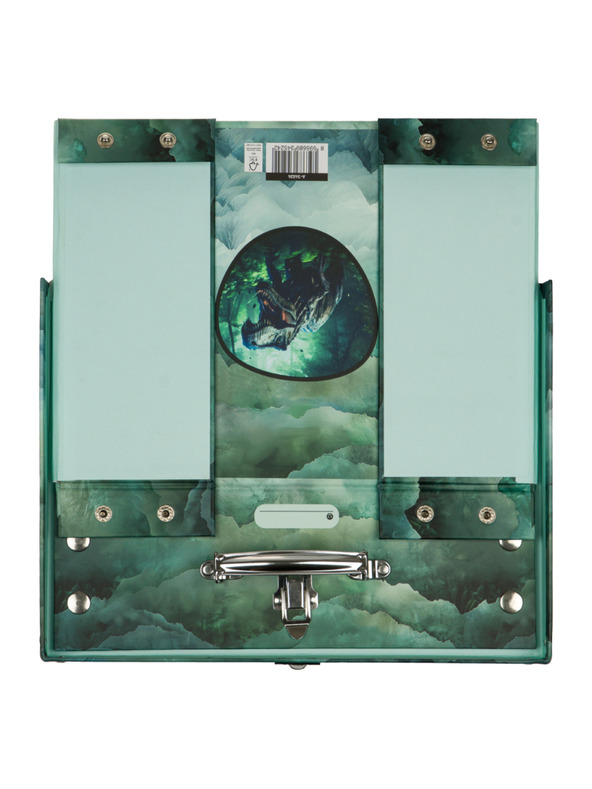 BAAGL  BAAGL Skládací školní kufřík Dino s kováním