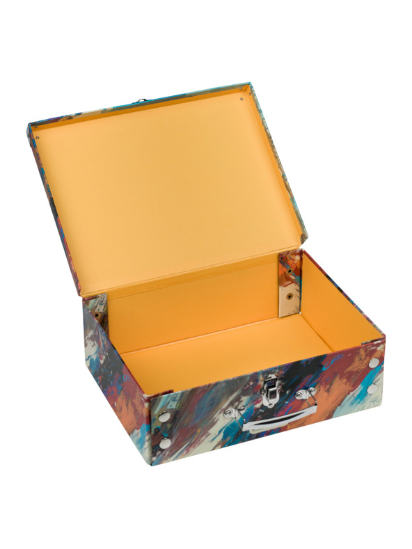 BAAGL  BAAGL Skládací školní kufřík Skatepark s kováním