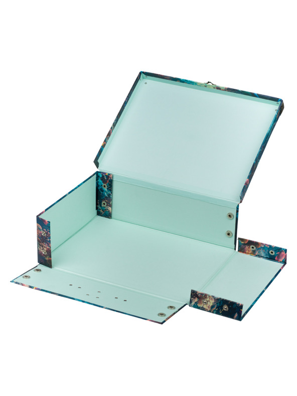 BAAGL  BAAGL Skládací školní kufřík Delfín s kováním