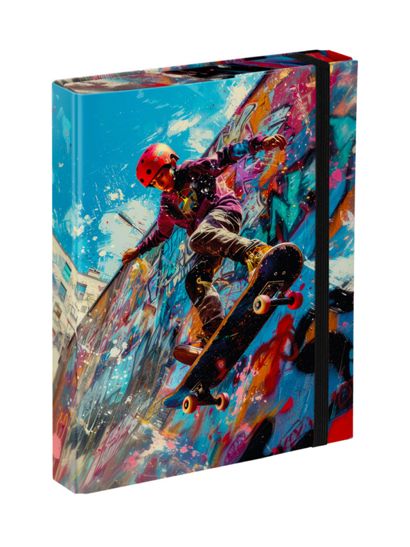 BAAGL  BAAGL Desky na školní sešity A5 Skatepark