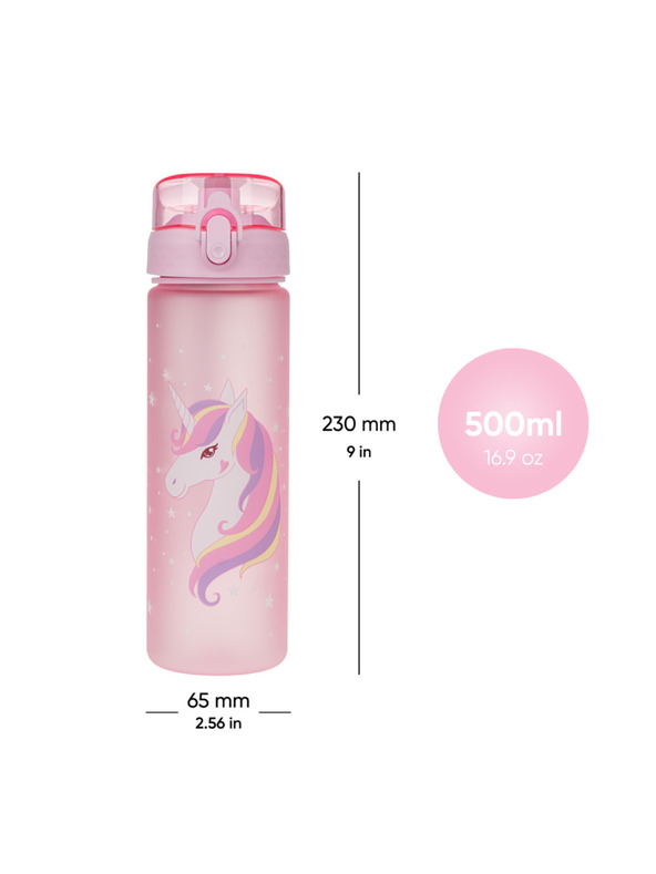 BAAGL  BAAGL Tritanová láhev na pití Unicorn 500 ml