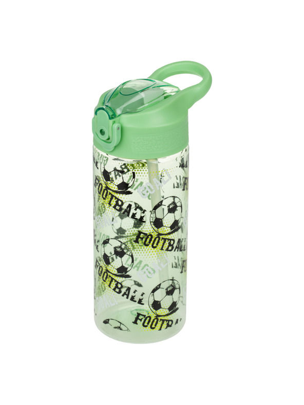 BAAGL  BAAGL Tritanová láhev na pití s brčkem Fotbal 500 ml