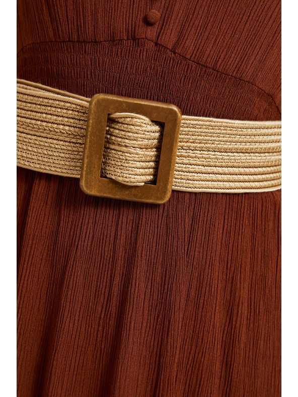 Moodo Široký proutěný pásek