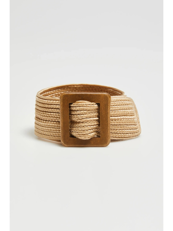 Moodo Široký proutěný pásek