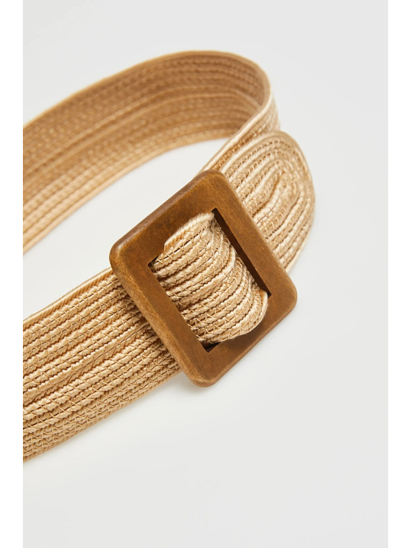 Moodo Široký proutěný pásek