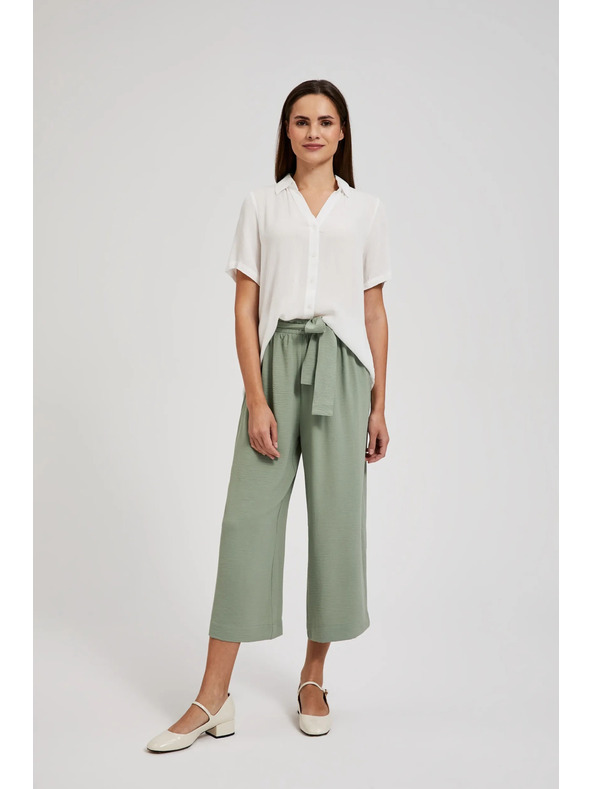 Moodo Bílá průhledná košile Moodo