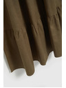 Moodo Khaki volná sukně Moodo