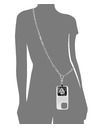 Anne Klein Stříbrný crossbody kovový řetízek k mobilu Anne Klein WK/4023SVSV