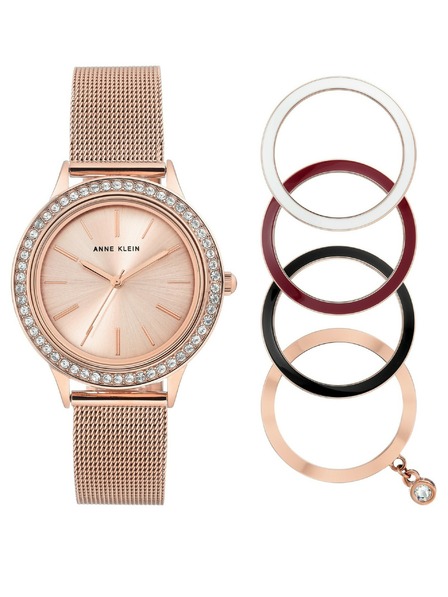 Anne Klein Dárková sada hodinek a náhradních lunet Anne Klein AK/3166INST