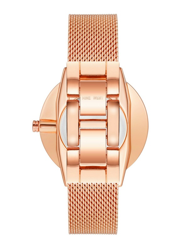 Nine West	 Nine West dámské hodinky kulaté NW/1980GYRG