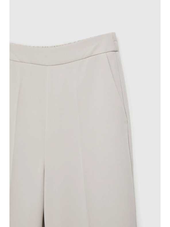 Moodo Šedé formální dámské kalhoty